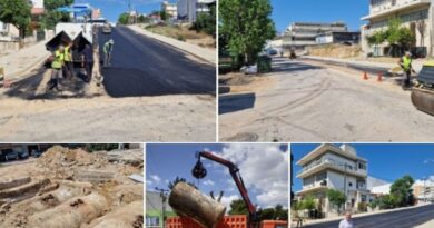 Δήμος Μεταμόρφωσης: ξεκίνησαν οι ασφαλτοστρώσεις οδών που έχουν ήδη διανοιχθεί